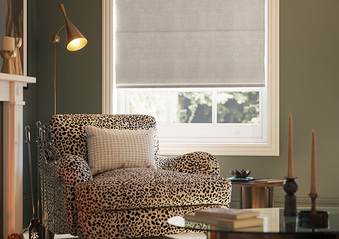 Memphis, Latte - Roman Blind - Image 5